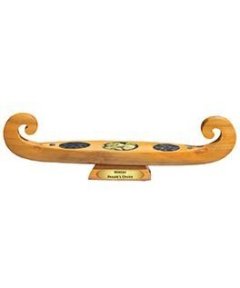 Spice Vallam: Miniature Boat Spice Container for a Classy Kitchen Look- Without Spice