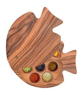 Oceanic Spice Haven : The Fish Model Spice Box- Without Spice