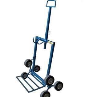 Multipurpose Stair Climbing Trolley for Gas Cylinder & Heavy Loads with Rubber Wheels