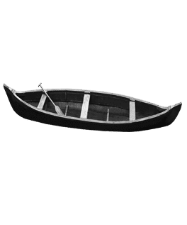 Wooden Boat Oasis outdoor decor
