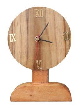 Premium Wooden Round Table Clock