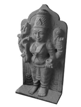 Maa Kali Black Stone Statue
