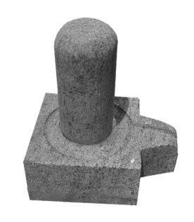 Black Stone Shiva Linga – Sacred Lord Shiva Idol for Pooja and Temple
