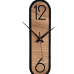 wooden wall clock