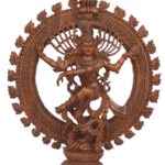 Wood Carved Full 3D Nadaraja Decor (27 Inches Height)