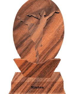 Eco-Friendly Wooden Dancing Woman Memento