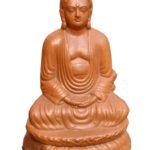 Kerala Traditional Clay Buddha Statue