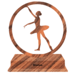 Eco-Friendly Wooden Lady Memento