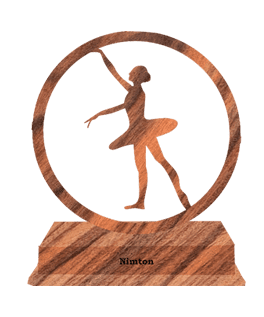 Eco-Friendly Wooden Lady Memento