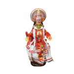 WOODEN  KATHAKALI STATUE(18x8x5 INCHES)