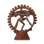 WOODEN NADARAJA STATUE (20 X 15 X4 INCHES)