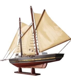 Replica Schooner USA / US / American Sailboat ( Teak Wood)