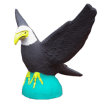 Eagle Cement Sculpture - Decorative Home & Garden Decor