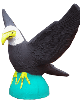 Eagle Cement Sculpture - Decorative Home & Garden Decor