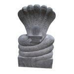 Black Stone Snake or Naag Devta Sculpture or Idol