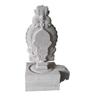 Black Stone God Mirror for Temples