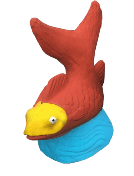 Fish Cement Sculpture - Decorative Home & Garden Decor