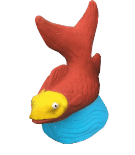 Fish Cement Sculpture - Decorative Home & Garden Decor