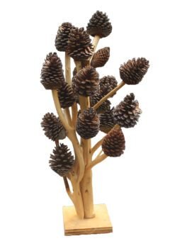 Natural Pine Cones Flowers