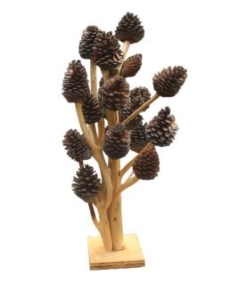 Natural Pine Cones Flowers