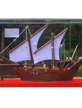Wooden Sailing Uru Model Memento