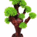 Artificial Tree – Coffee Tree Wood with Plastic Leaves