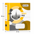 file yellow inches