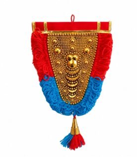 Handcrafted Kerala Elephant Nettipattam Wall Hanging