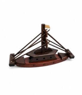Handcrafted Wooden Vasco Ship Model