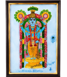 Guruvayoorappan Drawing from Guruvayoor Temple Auction