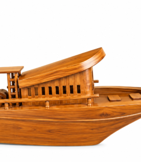 Handcrafted Traditional Kerala Wooden Boat Model