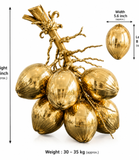 brass coconut