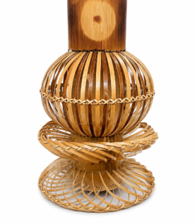 Bamboo Weave Decorative Flower Holder