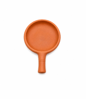 Handcrafted Terracotta Natural Clay Fry Pan