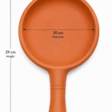 frying pan clay inches 5