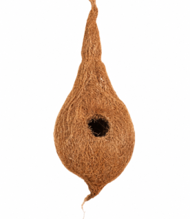 Natural Handwoven Coir Bird Nest House