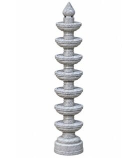 Handcrafted Stone Water Fountain for Home, Garden & Temple Decor