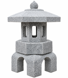 Elegant Natural Stone Japanese Garden Lantern – Traditional Outdoor & Home Decor Lamp
